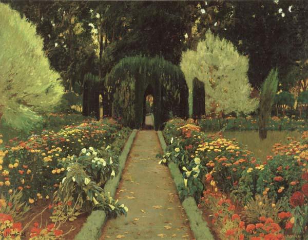 Garden in Aranjuez, Prats, Santiago Rusinol